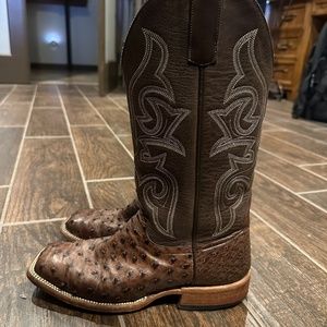 Horsepower Top Hand Genuine Ostrich Boots